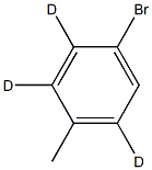 (1-methyl-d3)-4-bromobenzene structure