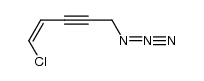 (Z)-5-chloro-1-azidopent-4-en-2-yne结构式