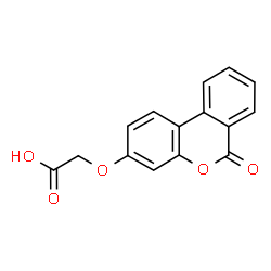 2-(6-oxobenzo[c]chromen-3-yl)oxyacetic acid picture