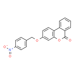 3-({4-nitrobenzyl}oxy)-6H-benzo[c]chromen-6-one picture