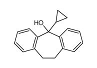 5-cyclopropyl-10,11-dihydro-5H-dibenzo[a,d]cyclohepten-5-ol结构式