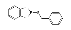 2-benzylthio-4,5-benzo-1,3,2-dioxaphospholane Structure