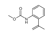 methyl (2-(prop-1-en-2-yl)phenyl)carbamate结构式