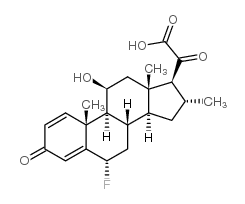 fluocortin Structure