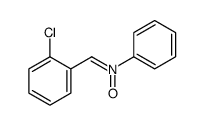 1-(2-chlorophenyl)-N-phenylmethanimine oxide结构式