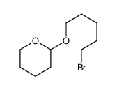 2-(5-bromopentoxy)oxane Structure