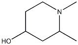 1,2-Dimethyl-piperidin-4-ol结构式