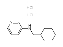 cyclohexylmethyl-pyridin-3-yl-amine dihydrochloride Structure