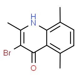 3-Bromo-2,5,8-trimethyl-4(1H)-quinolinone Structure