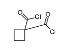 1,1-Cyclobutanedicarbonyl dichloride (9CI) Structure