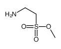 Ethanesulfonic acid, 2-amino-, Methyl ester Structure