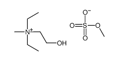 diethyl(2-hydroxyethyl)methylammonium methyl sulphate结构式