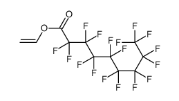 Vinyl heptadecafluorononanoate Structure