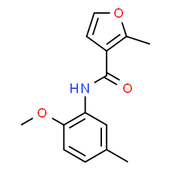 3-Furancarboxamide,N-(2-methoxy-5-methylphenyl)-2-methyl-(9CI) picture