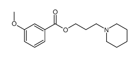 Pribecaine Structure