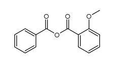 benzoic acid-(2-methoxy-benzoic acid )-anhydride Structure