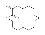 oxacyclohexadecane-2,3-dione Structure