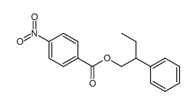 4-nitro-benzoic acid-(2-phenyl-butyl ester) Structure