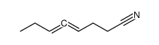 octa-4,5-dienenitrile Structure