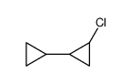 1-chloro-2-cyclopropylcyclopropane Structure