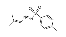 1-(Tosylazo)-2-methylpropene结构式