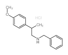 Benzeneethanamine, 4-methoxy-b-methyl-N-(phenylmethyl)-, hydrochloride (1:1) picture