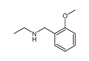 N-ETHYL-O-METHOXYBENZYLAMINE Structure