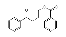 (4-oxo-4-phenylbutyl) benzoate Structure