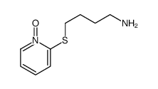 1-Butanamine,4-[(1-oxido-2-pyridinyl)thio]-(9CI) structure