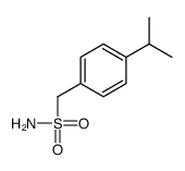 (4-propan-2-ylphenyl)methanesulfonamide structure