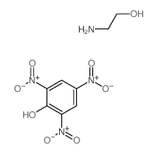 2-aminoethanol; 2,4,6-trinitrophenol结构式