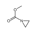 Aziridine-1-carboxylic acid methyl ester Structure