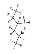 2-bromo-dodecafluoro-4-trifluoromethyl-hexane结构式