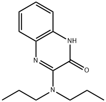 3-(二丙氨基)-1,2-二氢喹喔啉-2-酮结构式