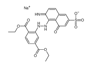 sodium diethyl 2-[(2-amino-8-hydroxy-6-sulphonatonaphthyl)azo]terephthalate picture