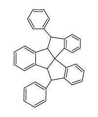 2,2'-o-phenylene-3,3'-diphenyl-1,1'-spirobiindan Structure