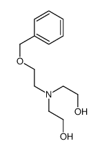 2-[2-hydroxyethyl(2-phenylmethoxyethyl)amino]ethanol Structure