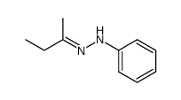 butanone phenylhydrazone Structure