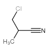 3-氯-2-甲基丙正离子基腈结构式