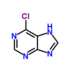 6-Bromopurine Structure