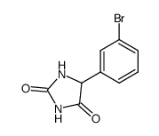 5-(3-Bromophenyl)imidazolidine-2,4-dione Structure