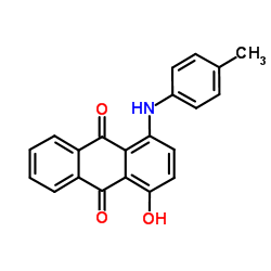 透明紫B结构式