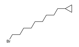 1-bromo-9-cyclopropylnonane结构式