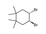 4,5-Dibrom-1,1,2,2-tetramethylcyclohexan结构式