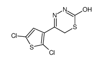 5-(2,5-dichlorothiophen-3-yl)-3,6-dihydro-1,3,4-thiadiazin-2-one Structure