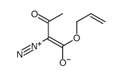 2-diazonio-3-oxo-1-prop-2-enoxybut-1-en-1-olate Structure