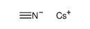 caesium cyanide Structure