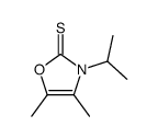 4,5-dimethyl-3-propan-2-yl-1,3-oxazole-2-thione结构式