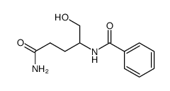 4-benzoylamino-5-hydroxy-valeric acid amide Structure