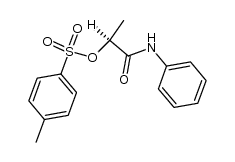 (S)-2-(toluene-sulfonyl-(4)-oxy)-propionic acid anilide Structure